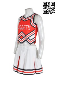 CH110 sex short skirt design tailor made fashion cheer supplier hk company  cheerios uniform  pleated cheer skirt  two piece cheerleader outfit